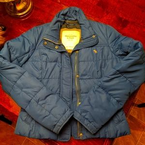 Royal blue winter coat